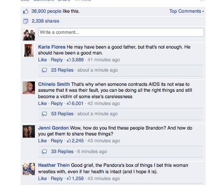 comments social media overshare